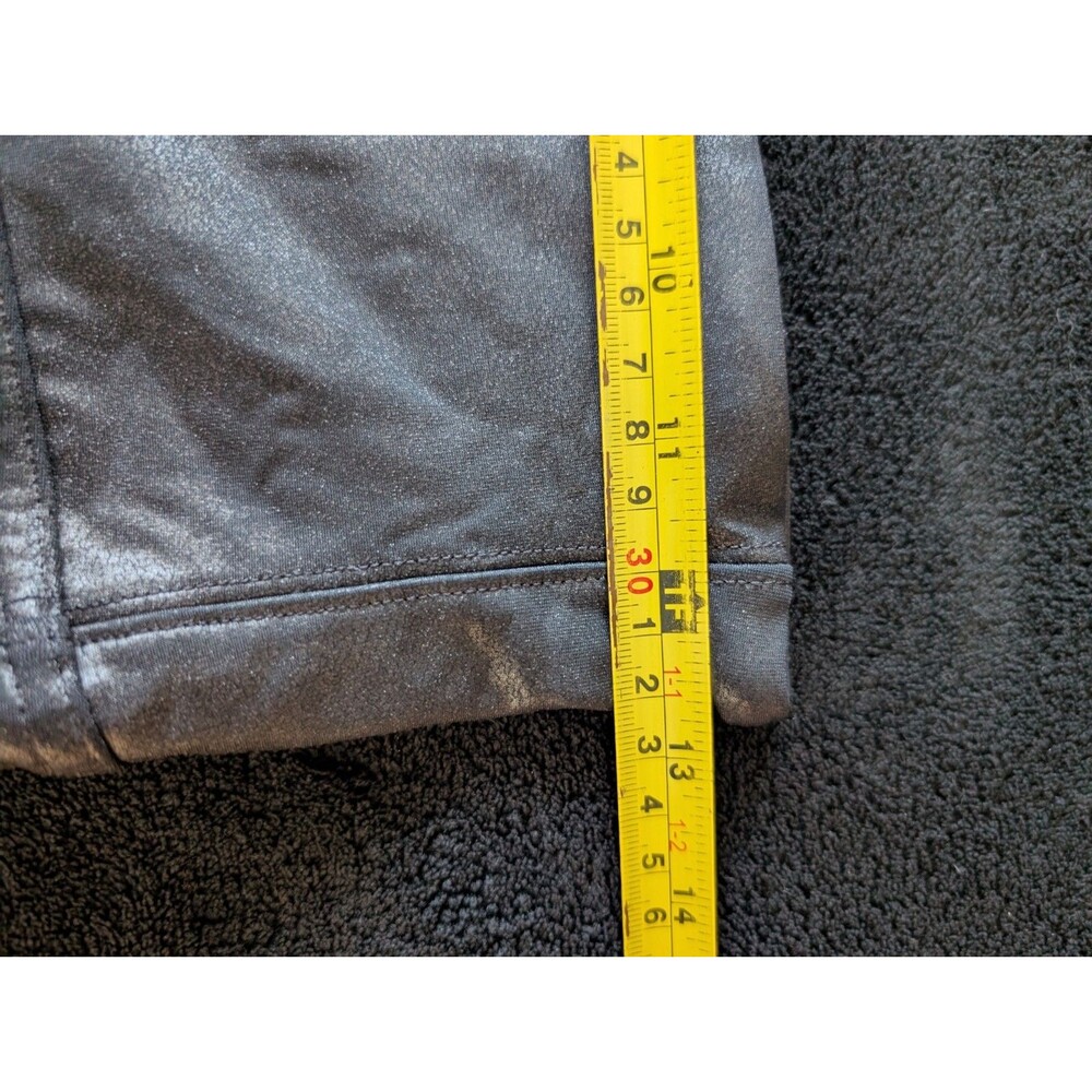 Spanx Faux Leather Leggings Pants Grunge Alt Fairy Goth Minimalist Sz M - Picture 12 of 13